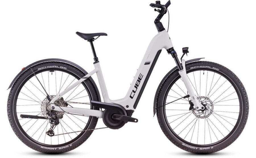 Cube Nuride Hybrid EXC 800 Allroad - 800 Wh - 28 Zoll - 2025 - Weiß